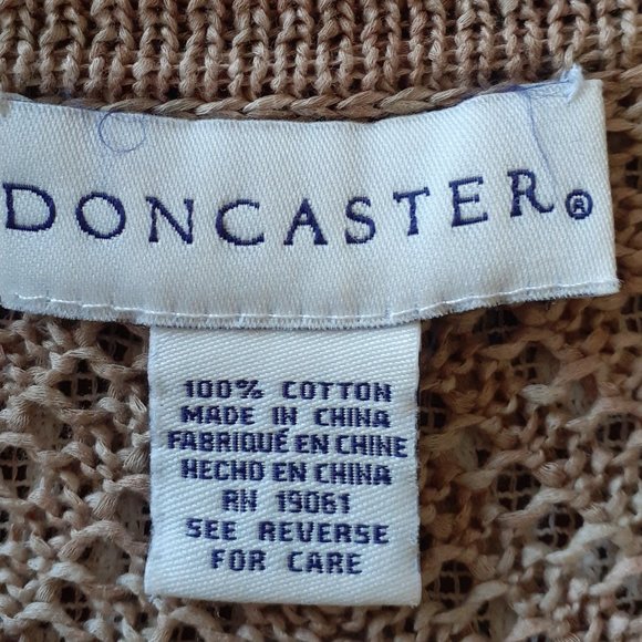 Doncaster  Knit Cardigan 100% cotton - Picture 7 of 14